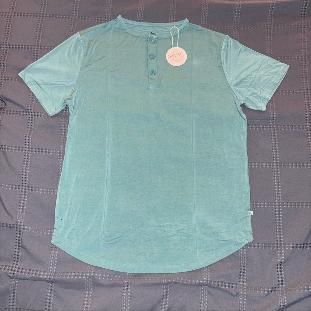 Men’s Snuggle Bums Bamboo Pajama Shirt